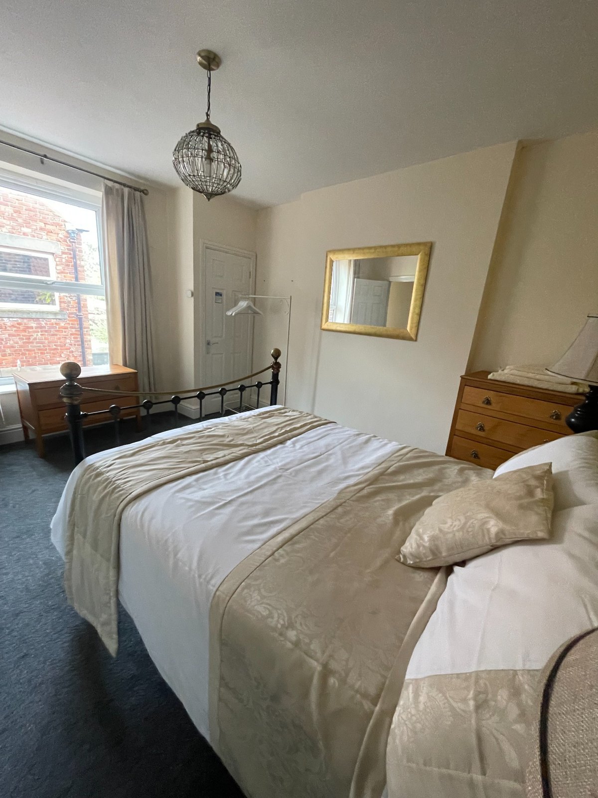 Bedroom beside the window